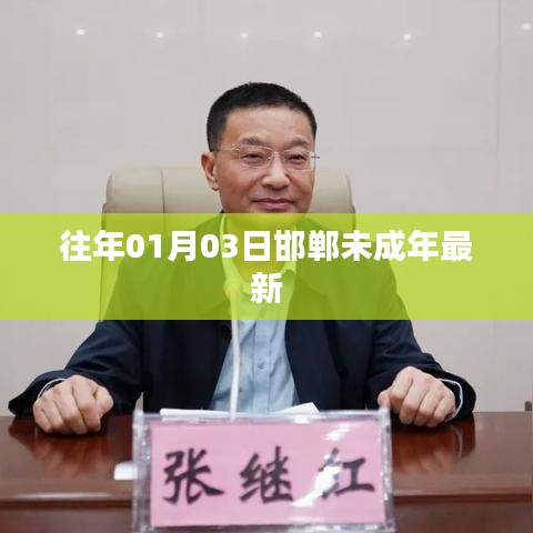 邯郸未成年最新动态 20XX年1月3日概况