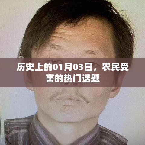 农民受害事件揭秘，历史上的1月3日回顾