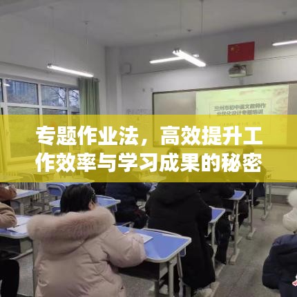 专题作业法，高效提升工作效率与学习成果的秘密武器