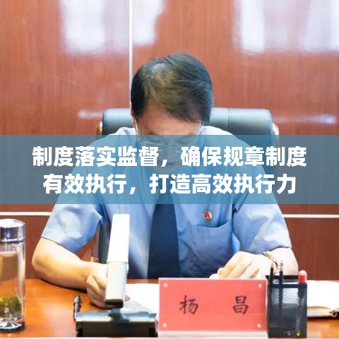 制度落实监督，确保规章制度有效执行，打造高效执行力