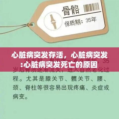 心脏病突发存活,心脏病突发:心脏病突发死亡的原因