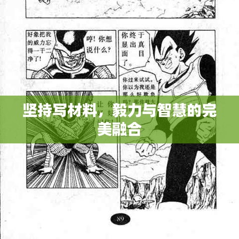 坚持写材料,毅力与智慧的完美融合