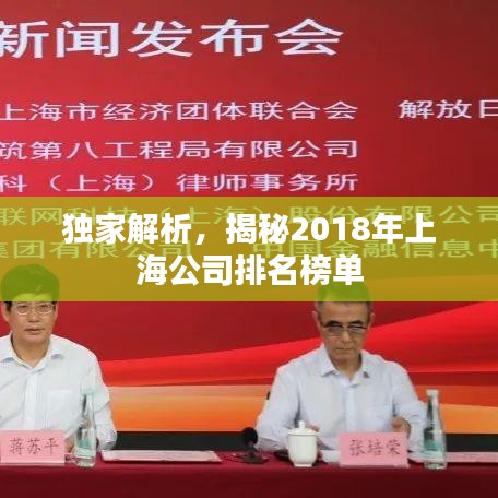 独家解析，揭秘2018年上海公司排名榜单
