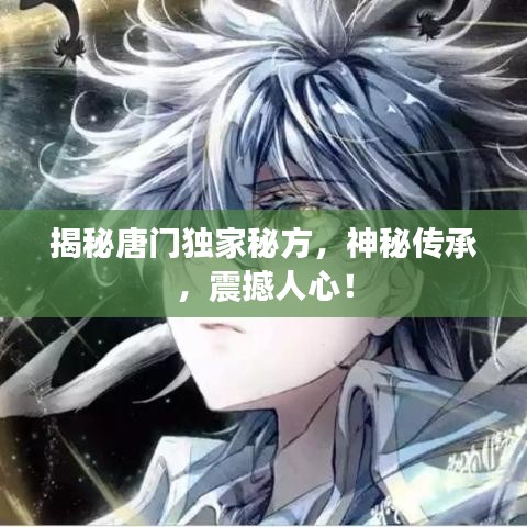 揭秘唐门独家秘方，神秘传承，震撼人心！