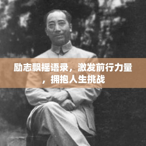 励志飘摇语录，激发前行力量，拥抱人生挑战