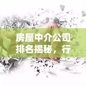 房屋中介公司排名揭秘,行业领导者与优质服务一览无遗