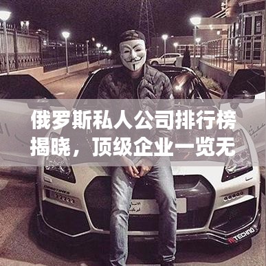 俄罗斯私人公司排行榜揭晓，顶级企业一览无余