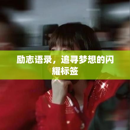 励志语录，追寻梦想的闪耀标签