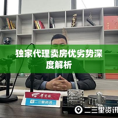 独家代理卖房优劣势深度解析