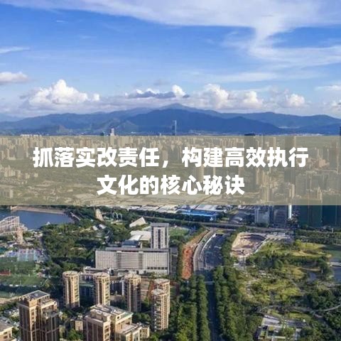 抓落实改责任，构建高效执行文化的核心秘诀