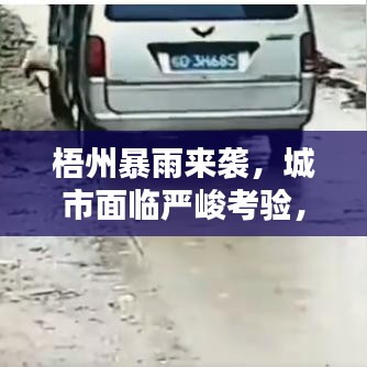 梧州暴雨来袭，城市面临严峻考验，岺溪成灾考验应对能力