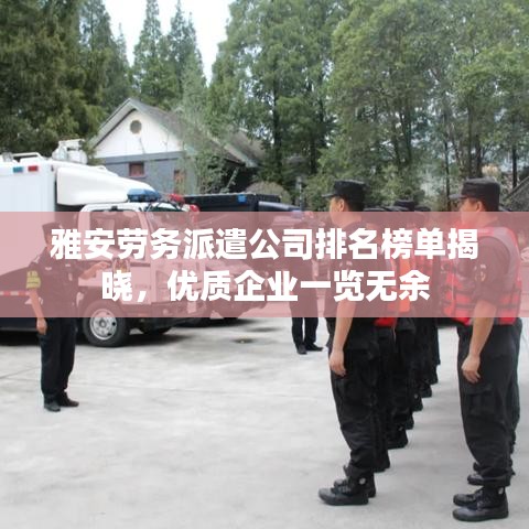 雅安劳务派遣公司排名榜单揭晓,优质企业一览无余