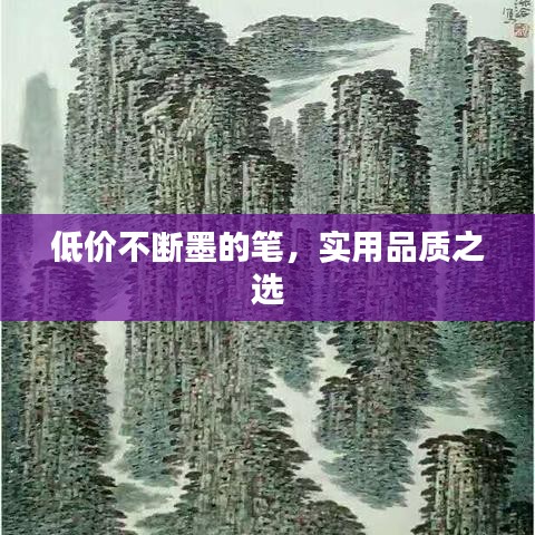 低价不断墨的笔,实用品质之选