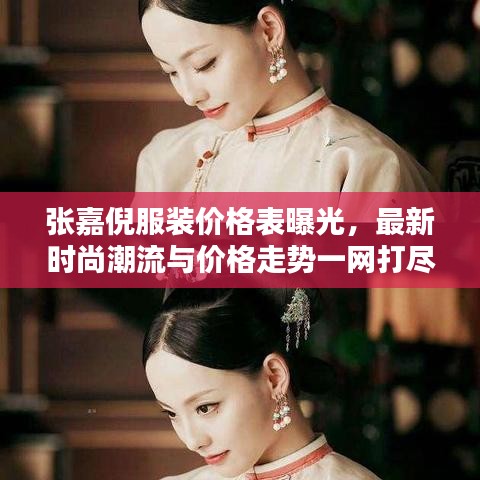 张嘉倪服装价格表曝光，最新时尚潮流与价格走势一网打尽