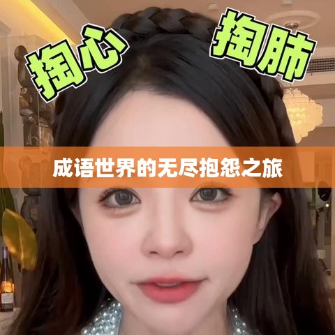 成语世界的无尽抱怨之旅