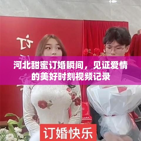 河北甜蜜订婚瞬间,见证爱情的美好时刻视频记录
