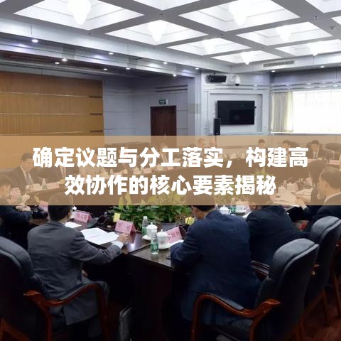 确定议题与分工落实,构建高效协作的核心要素揭秘