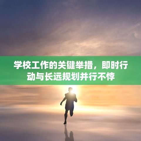 学校工作的关键举措,即时行动与长远规划并行不悖
