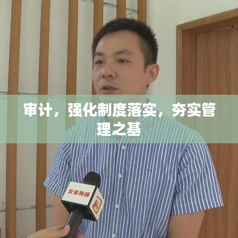 审计,强化制度落实,夯实管理之基
