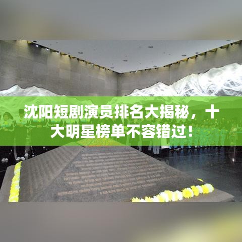 沈阳短剧演员排名大揭秘，十大明星榜单不容错过！