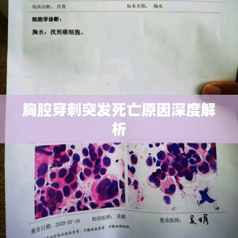 胸腔穿刺突发死亡原因深度解析