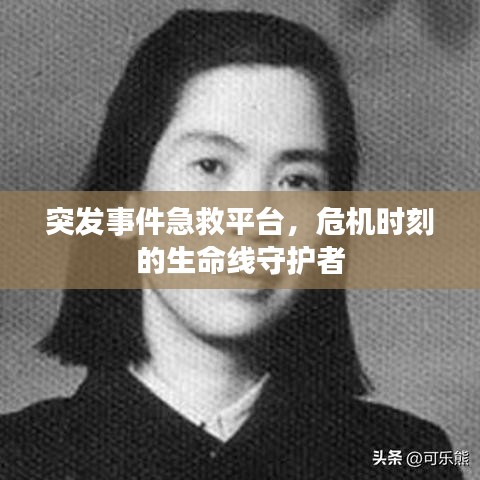 突发事件急救平台,危机时刻的生命线守护者