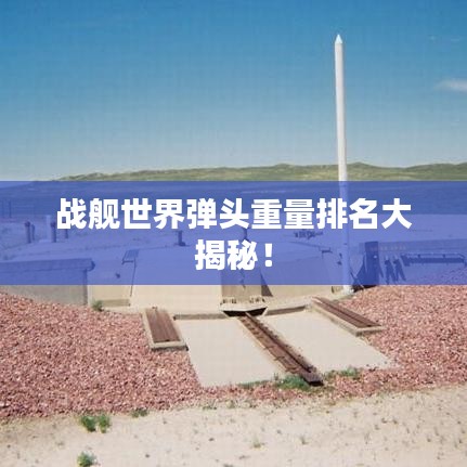 战舰世界弹头重量排名大揭秘!