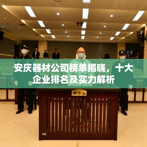 安庆器材公司榜单揭晓,十大企业排名及实力解析