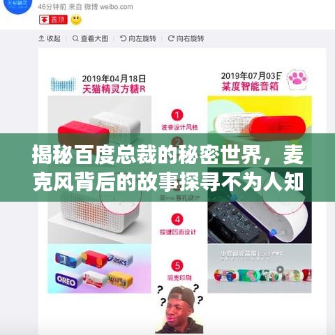 揭秘百度总裁的秘密世界，麦克风背后的故事探寻不为人知的背后真相