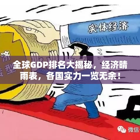全球GDP排名大揭秘,经济晴雨表,各国实力一览无余!