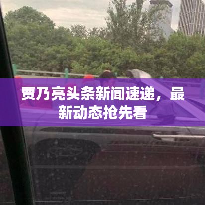 贾乃亮头条新闻速递，最新动态抢先看