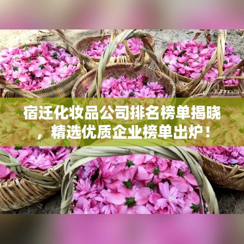 宿迁化妆品公司排名榜单揭晓,精选优质企业榜单出炉!
