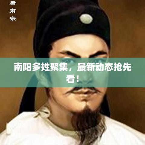 南阳多姓聚集，最新动态抢先看！
