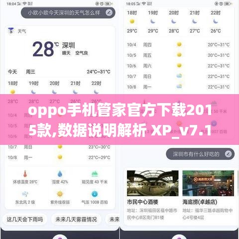 oppo手机管家官方下载2015款,数据说明解析 XP_v7.131